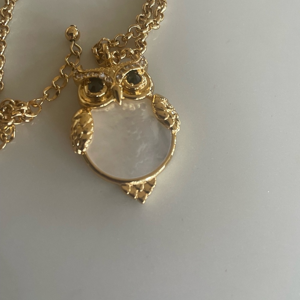 Kate Spade Gold Owl Necklace